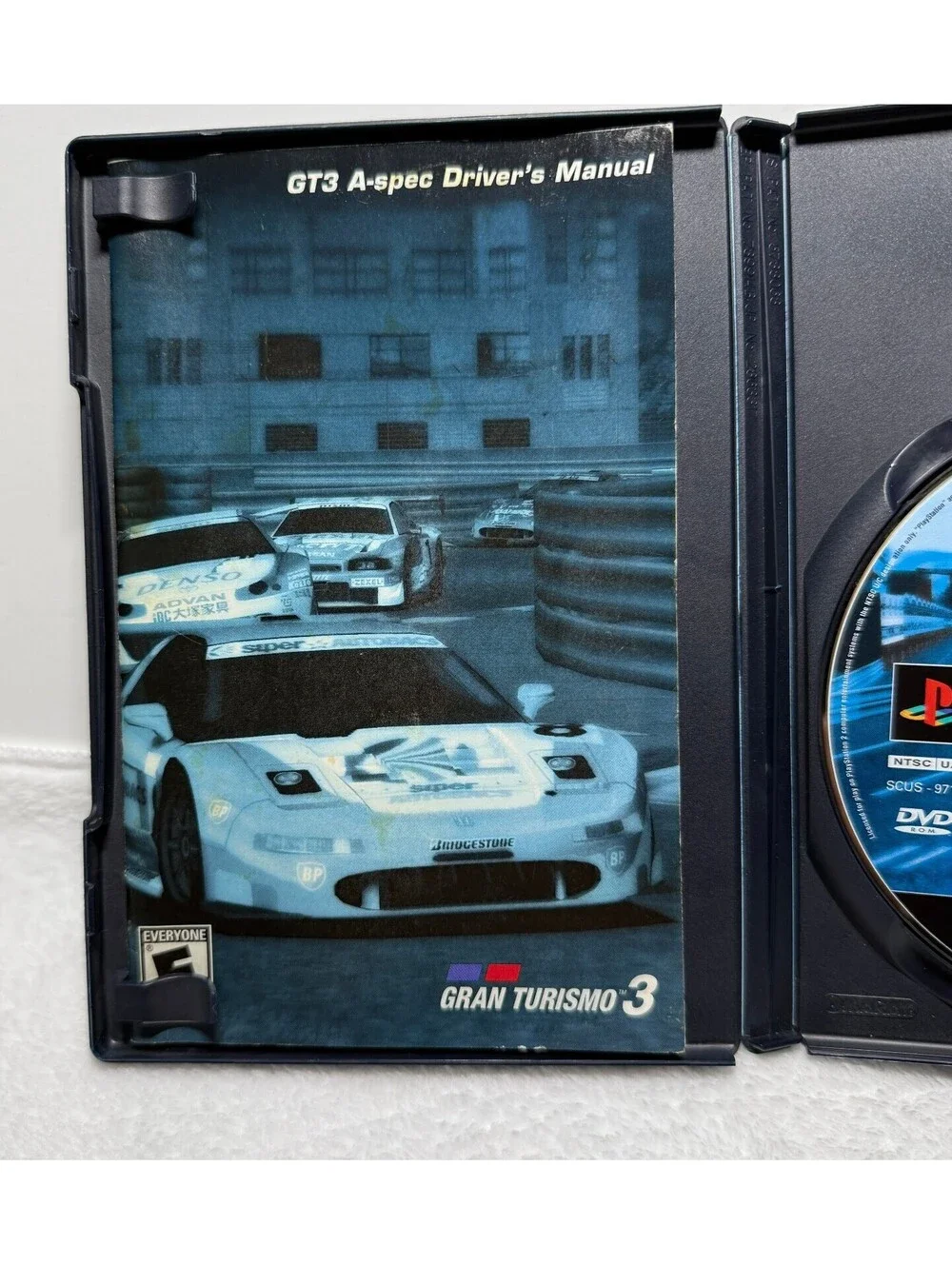 Gran Turismo 3 A-Spec PS2 PlayStation 2 Complete CIB NTSC Black Label